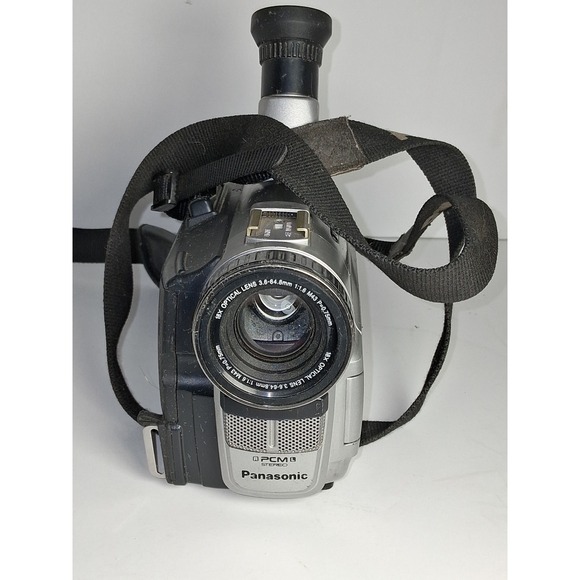 Panasonic PV-DV51D Palmcorder MiniDV Camcorder 18x Optical 300x untested - Picture 1 of 10